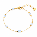 Ice blue bracelet