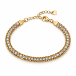 White stone bracelet