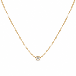 Dainty stone necklace