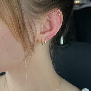 zircon hoops set