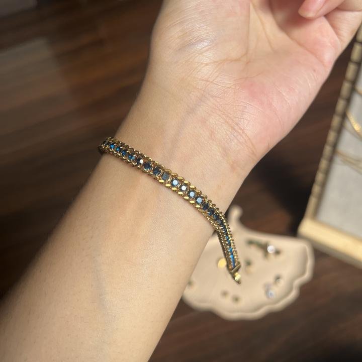 Sapphire bracelet