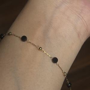 Black pearl bracelet