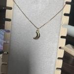 Crescent moon necklace