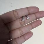 Upper helix hanging studs