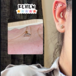 3 leaf studs