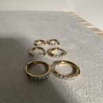 zircon hoops set