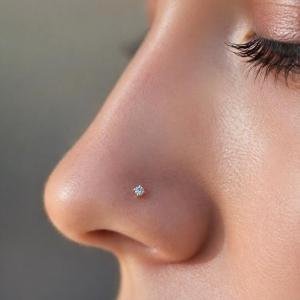 Nose bone stud